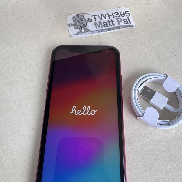 Apple iPhone Xr - Unlocked, 128 GB, Red, A1984