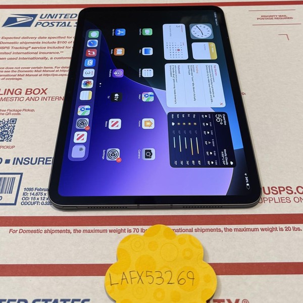 Apple iPad Pro 11 inch (M4) 2024 - Unlocked, 256 GB, Black, 8 GB, A2837, Standard Glass