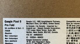 Mint
													Google Pixel 9 Pro Fold - Unlocked, Obsidian, 256 GB, GGH2X, photo 1 of 7