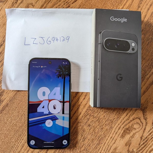 Google Pixel 9 Pro - Verizon, 256 GB, Obsidian, 16 GB, GR83Y