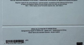 New
													Apple iPad 9th Gen - Wi-Fi, Silver, 64 GB, A2602, photo 3 of 5