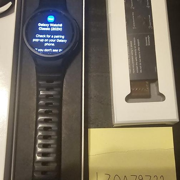 Samsung Galaxy Watch6 Classic - Wi-Fi, Black, 47mm