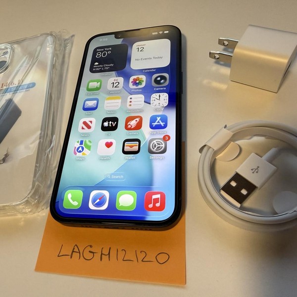 Apple iPhone 14 - Unlocked, 128 GB, Midnight, A2649