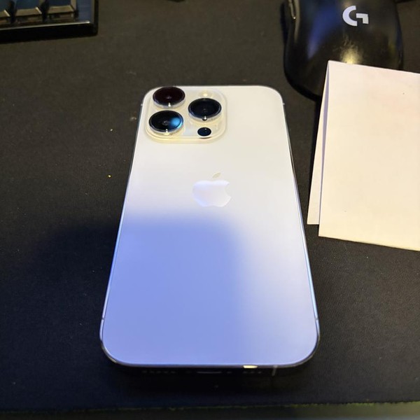 Apple iPhone 14 Pro - Unlocked, 128 GB, Silver, A2650