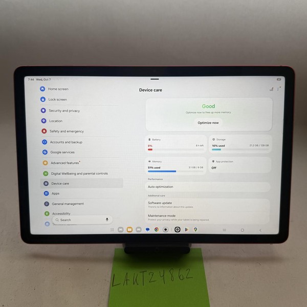Galaxy Tab S10 Lite - 128 GB, Red