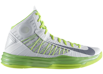 Nike Lunar Hyperdunk 2012 White Electric Green for sale