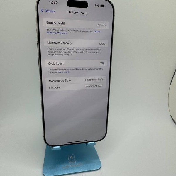 Apple iPhone 16 Pro Max - Spectrum, 256 GB, Natural, A3084