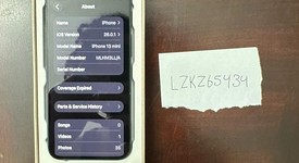 Good
													Apple iPhone 13 Mini - Unlocked, Midnight, 128 GB, A2481, photo 1 of 18