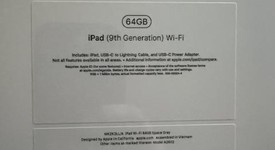 New
													Apple iPad 9th Gen - Wi-Fi, Gray, 64 GB, A2602, photo 3 of 5