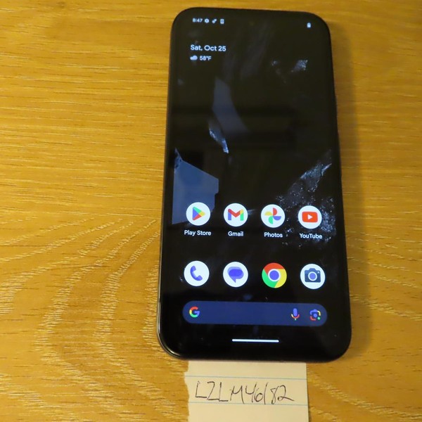 Google Pixel 8a - Verizon, 128 GB, Obsidian, 8 GB, G8HHN, mmWave 5G