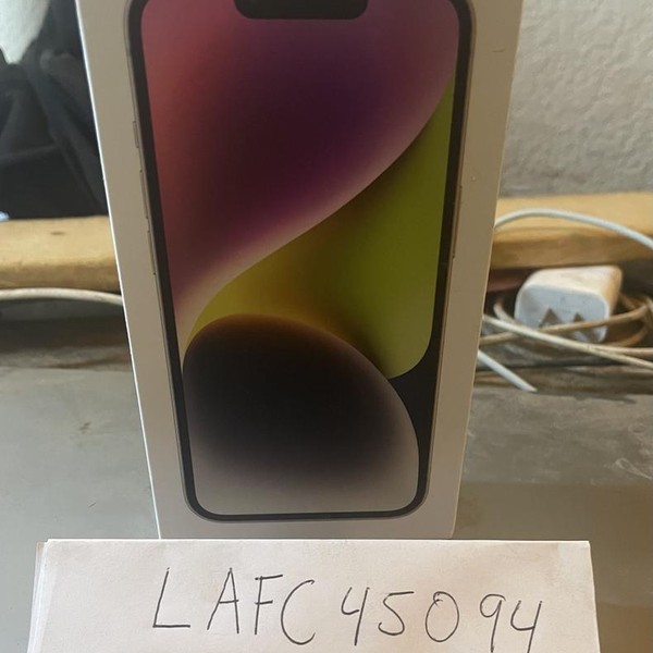Apple iPhone 14 - Unlocked, 256 GB, Starlight, A2649