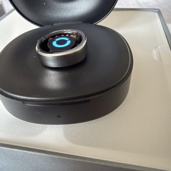 RingConn Smart Ring Gen 3 - Silver, Size 8
