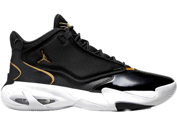 Jordan Max Aura 4 Black Gold for sale