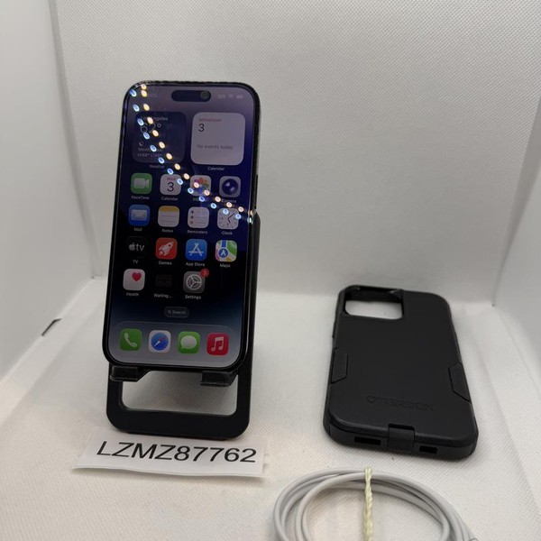 Apple iPhone 14 Pro - Unlocked, 128 GB, Black, A2650