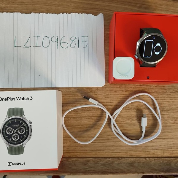 OnePlus Watch 3 - Emerald Titanium, 46mm