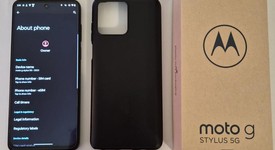 Mint
													Moto G Stylus 5G (2023) - Unlocked, Black, 128 GB, 4 GB, photo 1 of 9