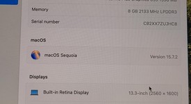 Good
													MacBook Pro 2018 (With Touch Bar) - 13" - I5, Gray, 256 GB, 8 GB, photo 3 of 9