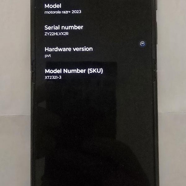 Motorola Razr Plus (2023) - Unlocked, 256 GB, Black, 8 GB