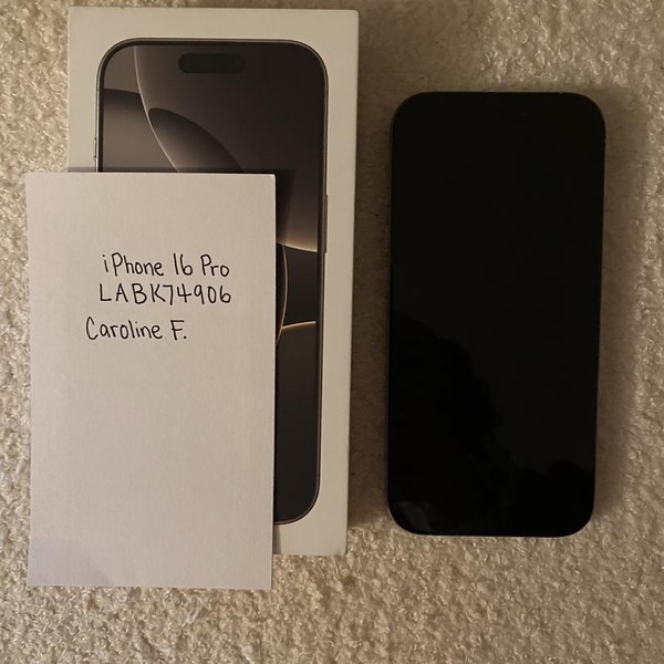 Apple iPhone 16 Pro - T-Mobile, 128 GB, Natural, A3083