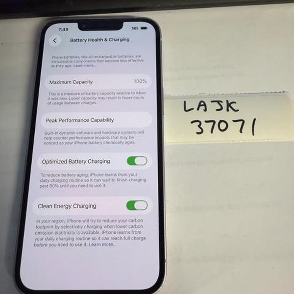 Apple iPhone 14 - Unlocked, 128 GB, Purple, A2649