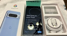 Good
													Google Pixel 8 Pro - Unlocked, Bay, 128 GB, 12 GB, G1MNW, mmWave 5G, photo 1 of 13