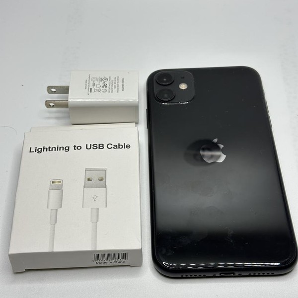 Apple iPhone 11 - Unlocked, 64 GB, Black, A2111