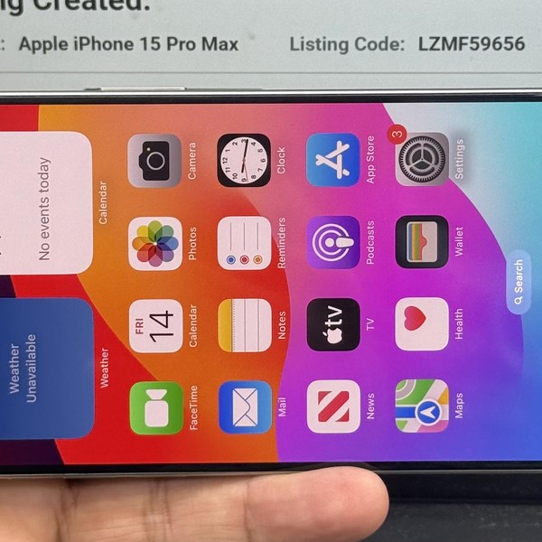 Apple iPhone 15 Pro Max - Unlocked, 256 GB, Blue, A2849