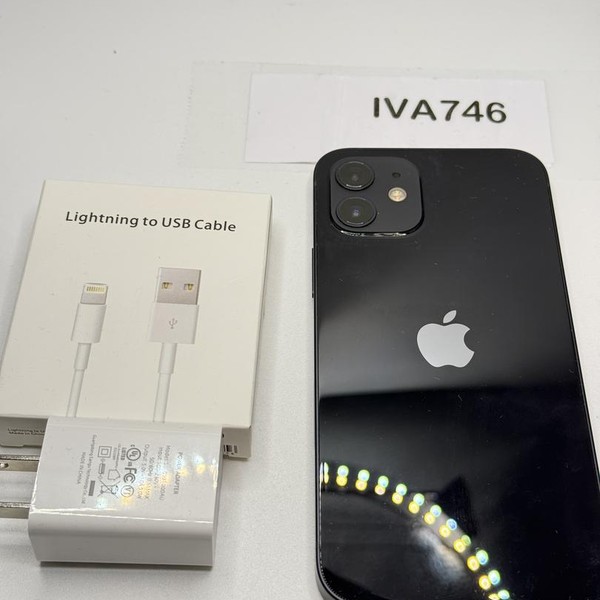 Apple iPhone 12 - Unlocked, 128 GB, Black, A2172