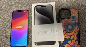 Mint
													Apple iPhone 15 Pro Max - Unlocked, White, 256 GB, A2849, photo 1 of 9