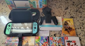 Mint
													Nintendo Switch - 32 GB, Animal Crossing: New Horizons, photo 1 of 2