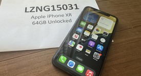 Fair
													Apple iPhone Xr - Unlocked, Black, 64 GB, A1984, photo 1 of 5