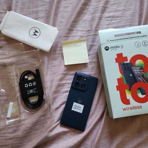 Moto G Stylus 5G (2025) - Total by Verizon, 128 GB, Gibraltar Sea, 8 GB