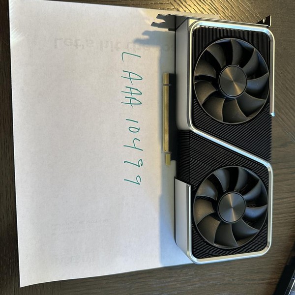 Nvidia GeForce RTX 3060 Ti Founders Edition - 900-1G142-2520-000, Founders