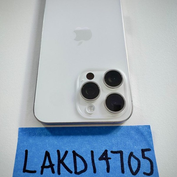 Apple iPhone 15 Pro Max - Unlocked, 1 TB, White, A2849