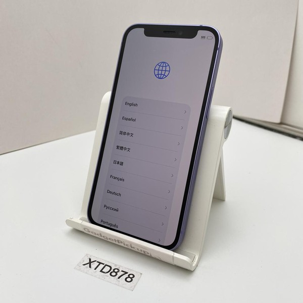 Apple iPhone 12 Mini - Unlocked, 256 GB, Purple, A2176