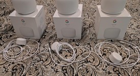 Mint
													Google Nest WiFi Mesh Router - Snow, 3-Pack, photo 3 of 3