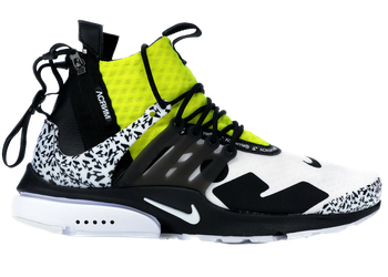 Nike Air Presto Mid Acronym Dynamic Yellow for sale