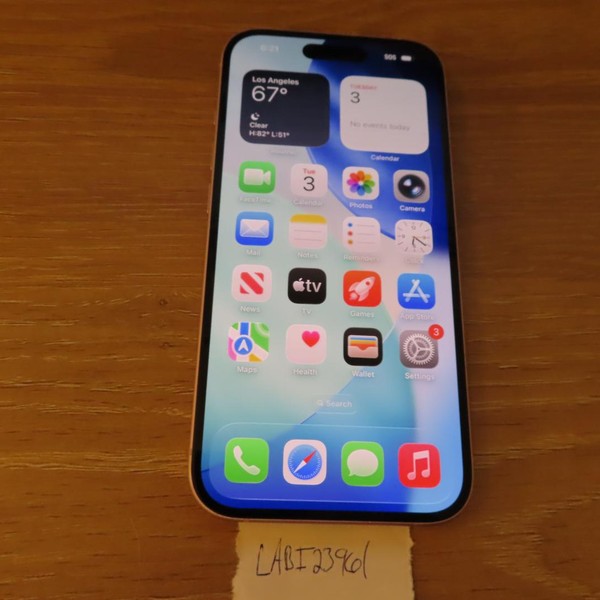 Apple iPhone 15 - T-Mobile, 128 GB, Pink, A2846