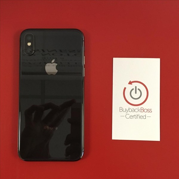 Apple iPhone X - Unlocked, 256 GB, Gray, A1865