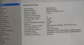 Good
													MacBook Air 2019 - 13" - I5, Gray, 256 GB, 8 GB, photo 4 of 10