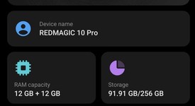 Mint
													REDMAGIC 10 Pro - Unlocked, Lightspeed, 256 GB, 12 GB, photo 4 of 15