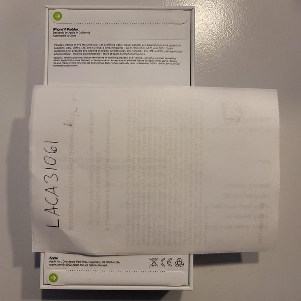 Apple iPhone 14 Pro Max - Spectrum, 128 GB, Silver, A2651