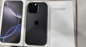 Mint
													Apple iPhone 16 Pro Max - Unlocked, Black, 256 GB, A3084, photo 1 of 8