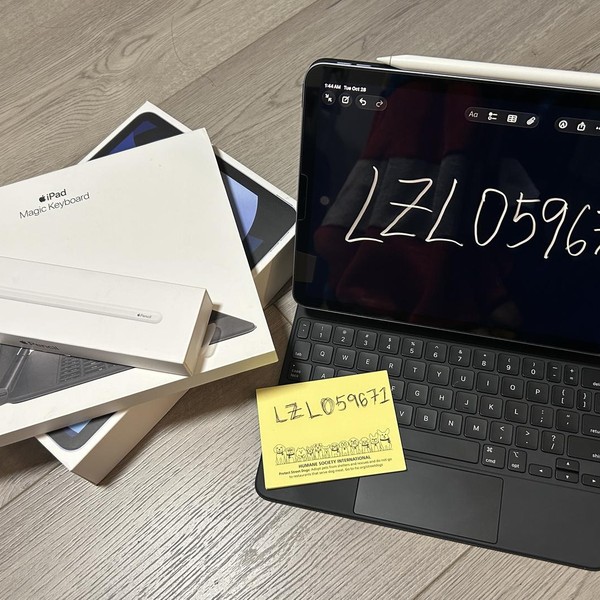 Apple iPad Air 4th Gen - Wi-Fi, 256 GB, Sky Blue, A2316