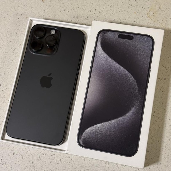 Apple iPhone 15 Pro Max - Unlocked, 256 GB, Black, A2849