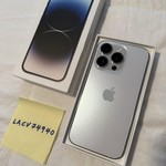 Good Apple iPhone 14 Pro - Unlocked, 256 GB, Silver, A2650