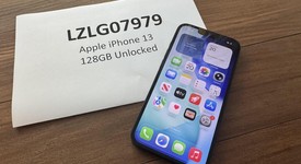 Good
													Apple iPhone 13 - Unlocked, Midnight, 128 GB, A2482, photo 1 of 4