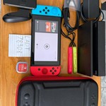 Good Nintendo Switch - 32 GB, Red & Blue, Mario Red & Blue Edition