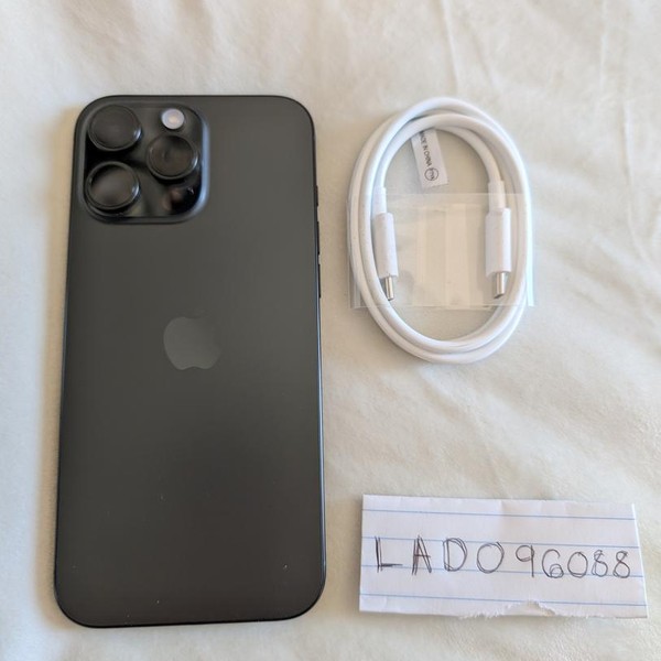 Apple iPhone 16 Pro Max - AT&T, 256 GB, Black, A3084