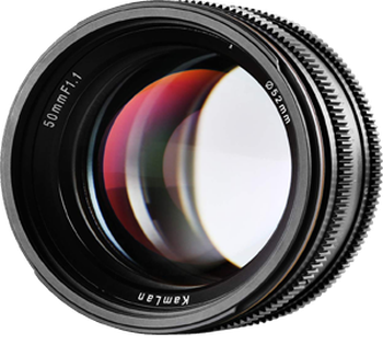 Kamlan 50mm F1.1 APS-C Large Aperture Manual Focus for sale